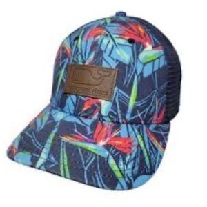 Vineyard Vines Women’s adjustable Multicolor Floral Cap OS